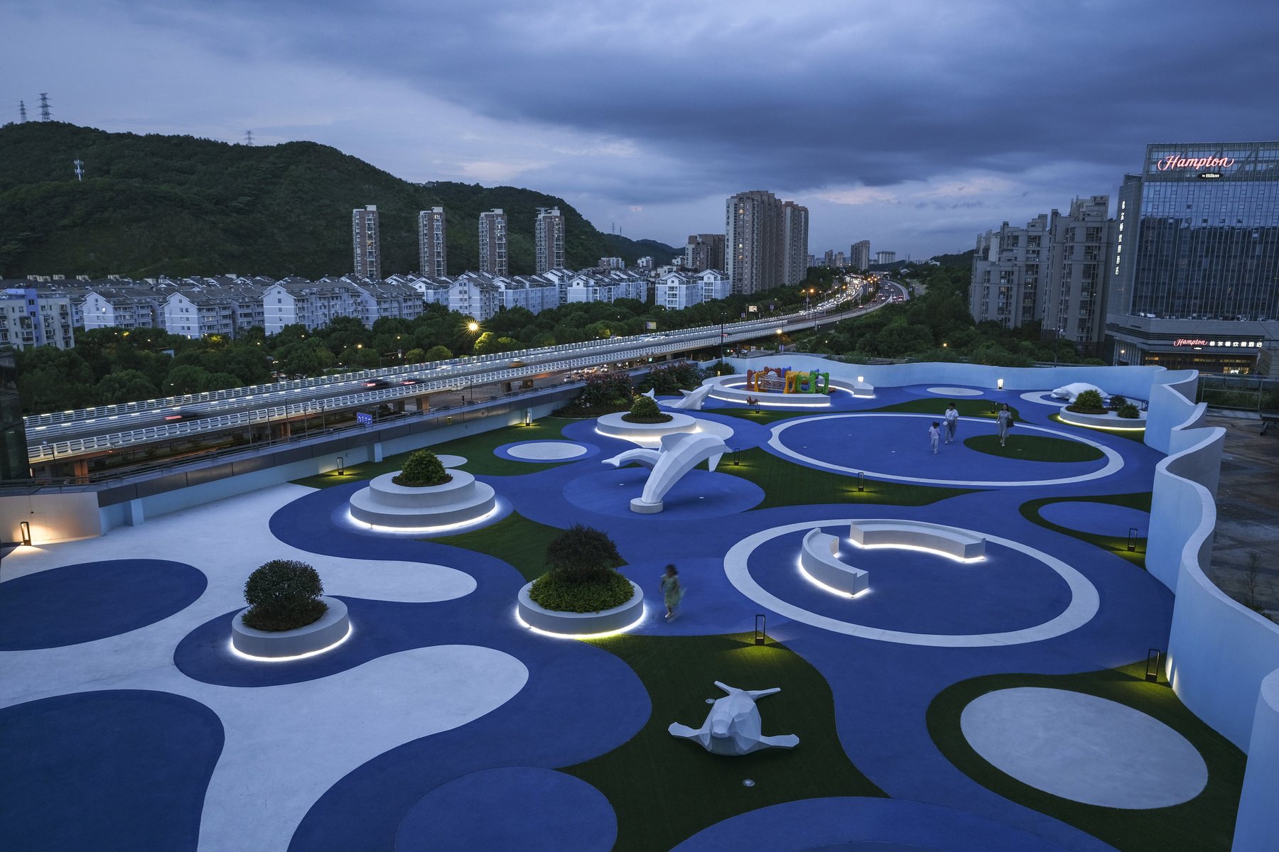 效果图深化屋顶空间